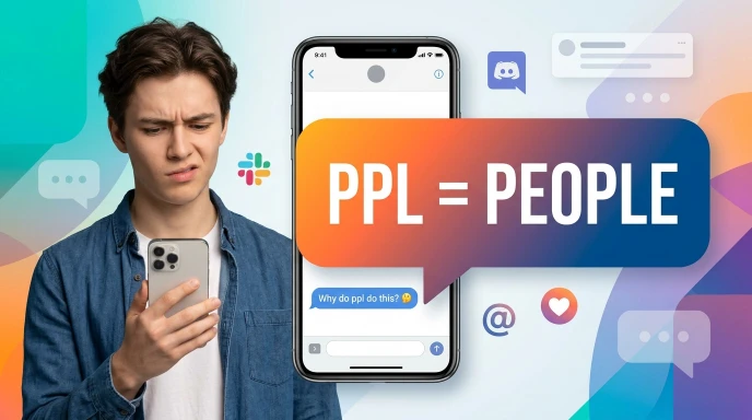 ppl mean in text