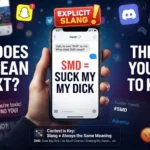 smd mean in text