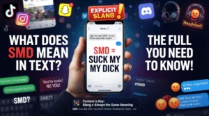 smd mean in text